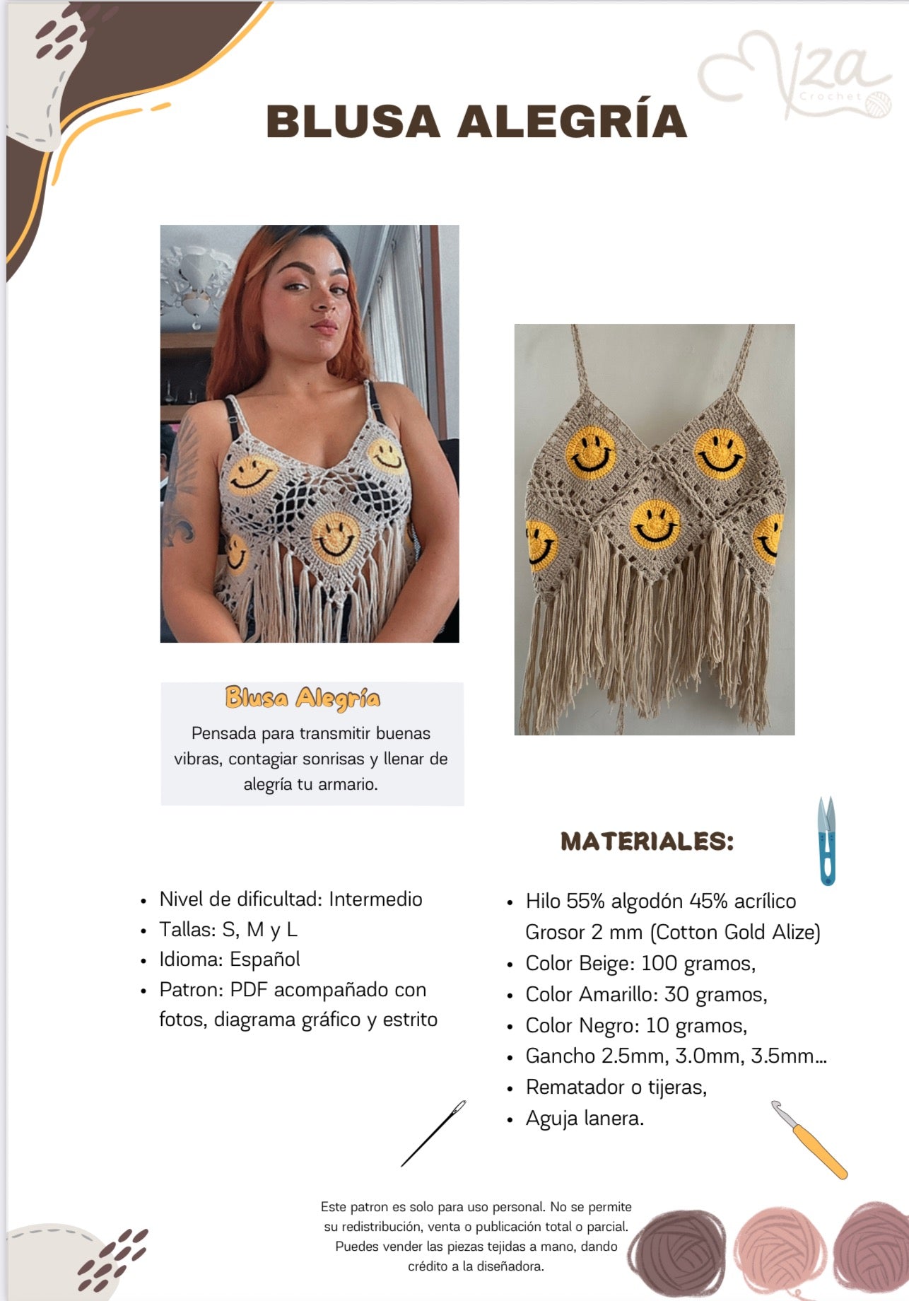 3 PATRONES CROCHET-EXCLUSIVOS